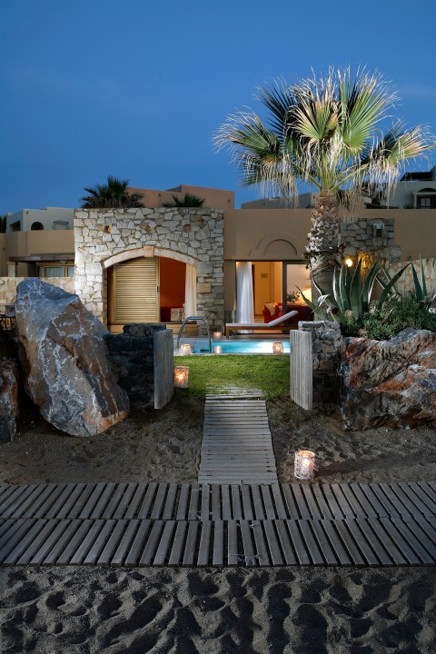 hotel in Crete Rithymna Beach