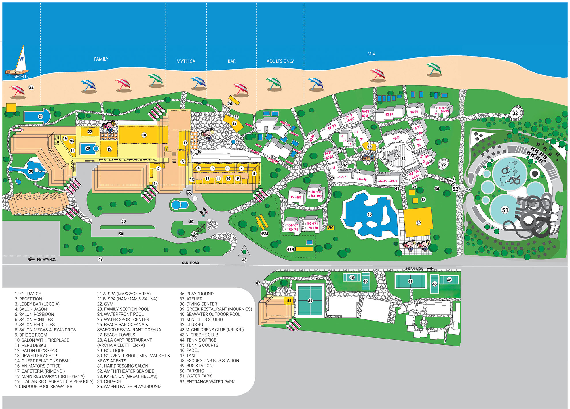 Hotels in Crete Rithymna Beach